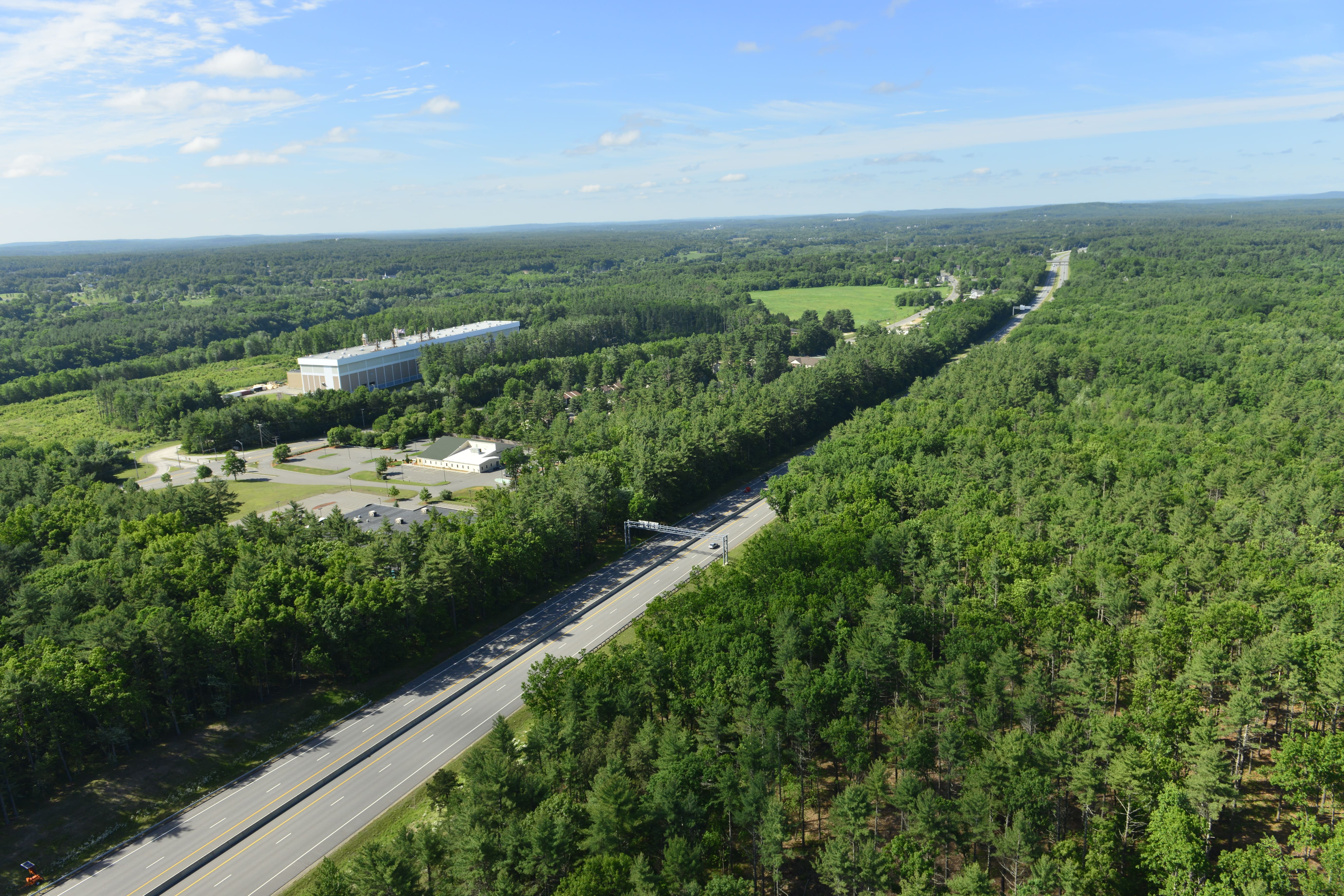13761E - F.E.E.T. between Exit 12 and Exit 13 in Merrimack (view looking south) - Before Construction